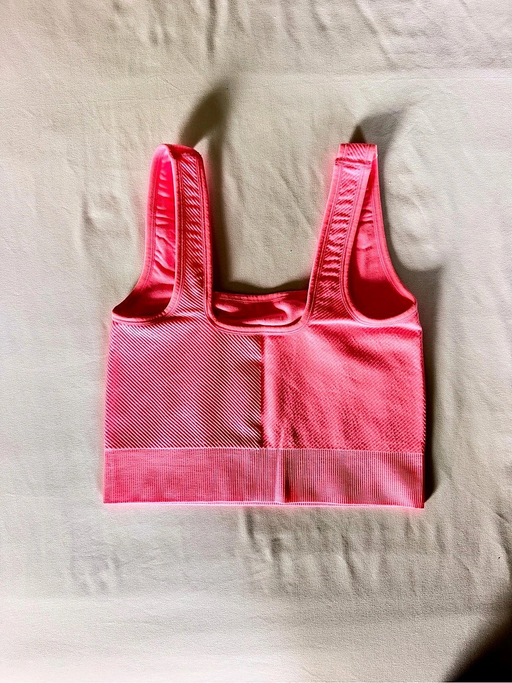 Pink Cropped Tank - Picture 2 of 2